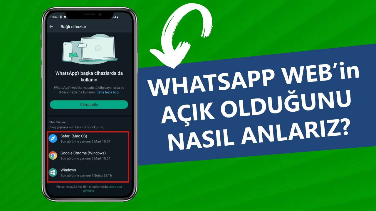 Whatsapp Web’in Açık Olduğunu Nasıl Anlarız?