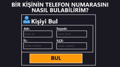 Bir Kişinin Telefon Numarasını Nasıl Bulabilirim?